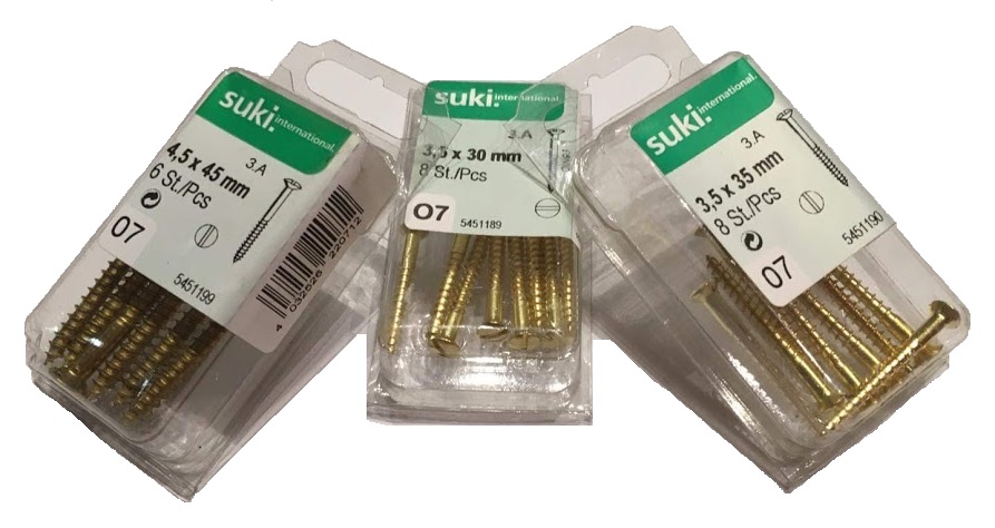 Šroub se zápustnou hlavou M5 x 30 mm, 10 ks, pozinkovaný