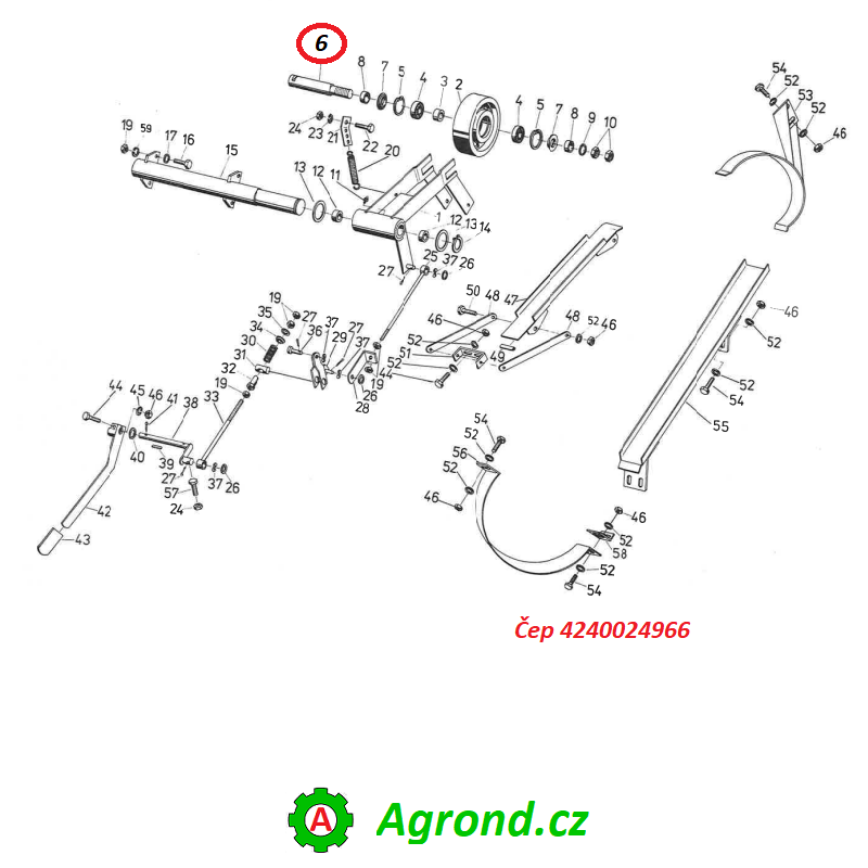 Čep 4240024966 067/06 Fortschritt E 521