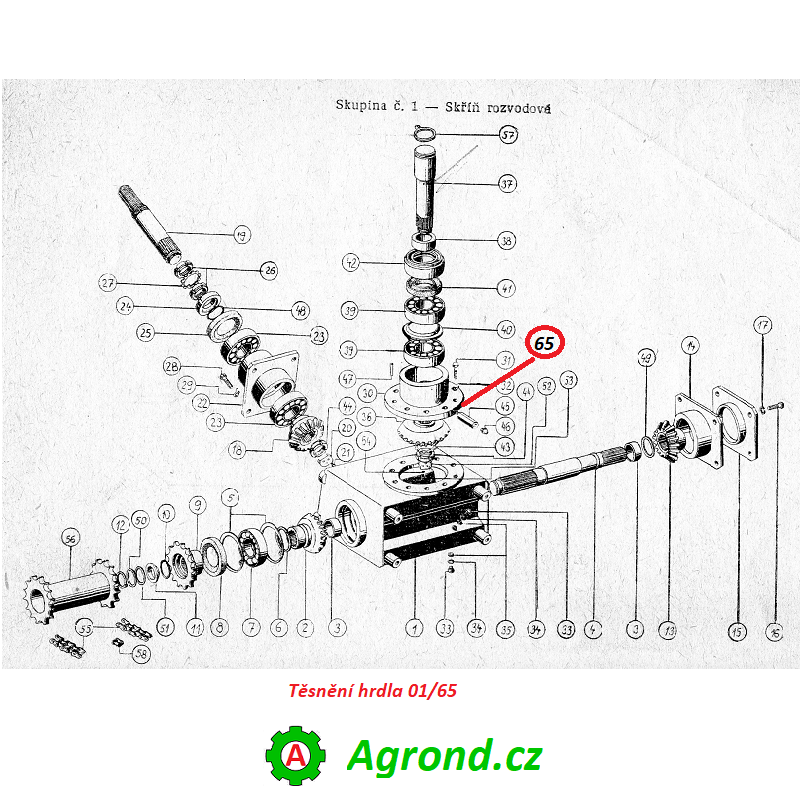 Těsnění hrdla 01/65 943365000 RMA-8