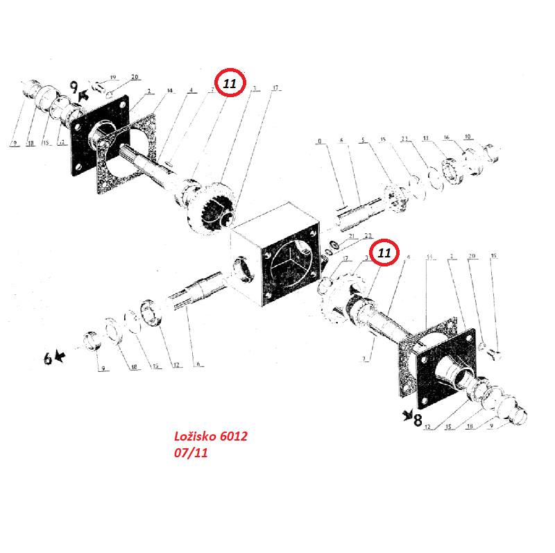 6012 ZVL 07/11 (RUR-3)