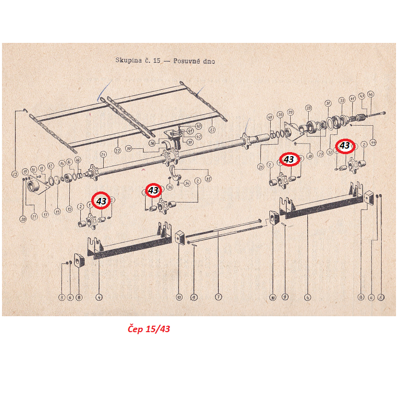 Čep 15/43 09867055 RMA-8