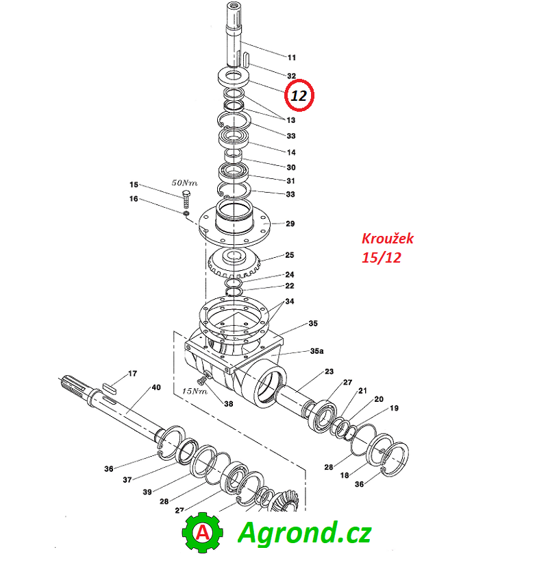 Kroužek 15/012 16820002 RA-140