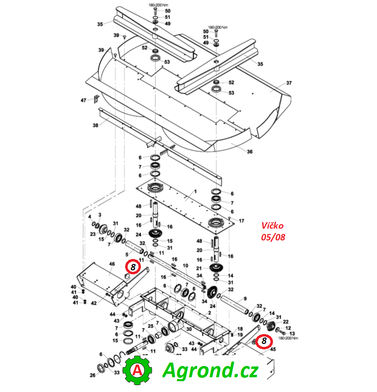 Víčko 05/08 09867056 RUR-60