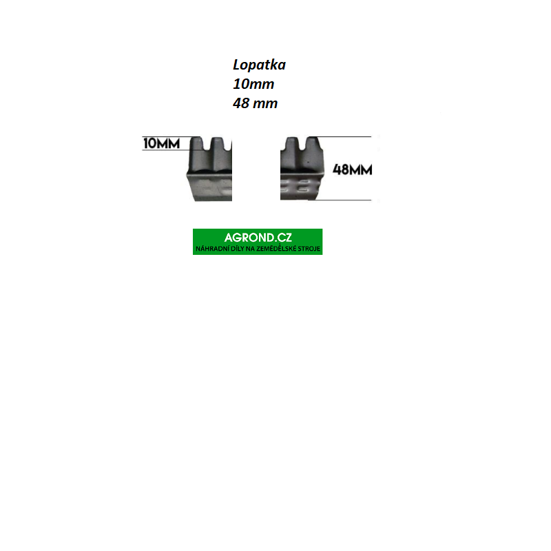 Lamelové síto dolní John Deere AZ17165