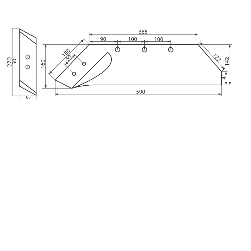 Radlice VOGEL&NOOT PK701401/L