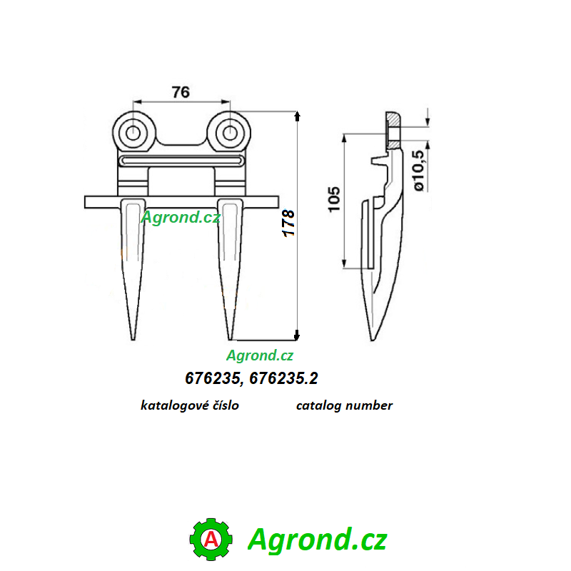 Dvojprst 676235 Claas Rasspe