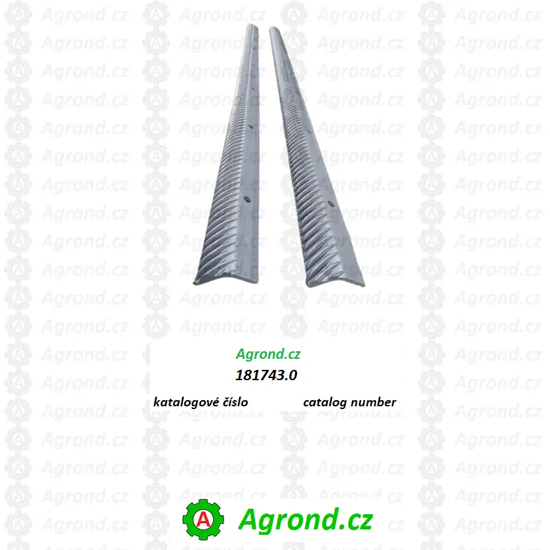 Sada lišt mlátícího bubnu L+L 181743.0 Claas