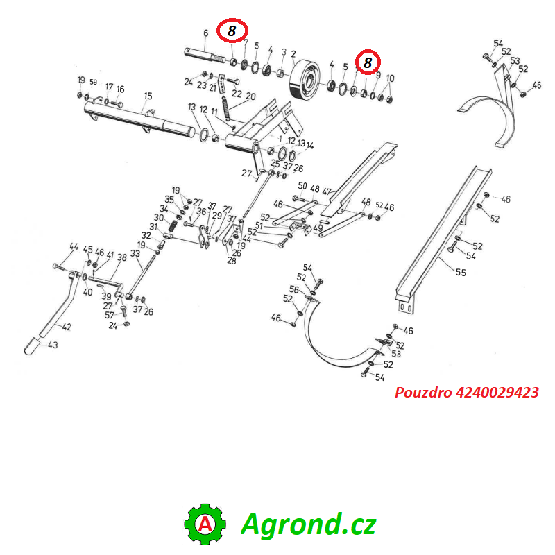Pouzdro 4240029423 067/08 Fortschritt E 514