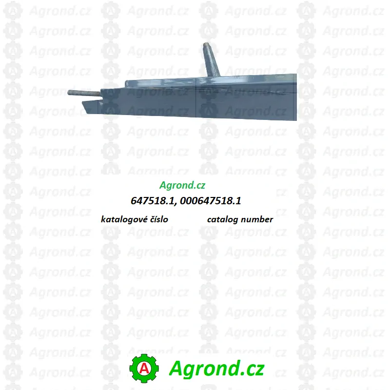 Sítová bočnice 3D pravá 647518.1 pro Claas