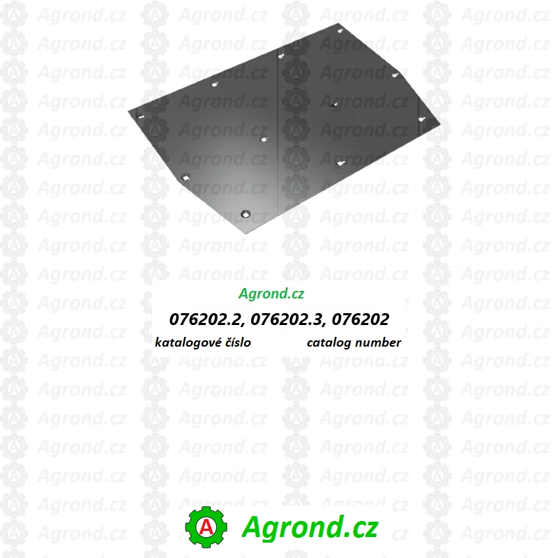 Otěrová deska 076202 vhodná pro Claas Jaguar, 4x473x680mm