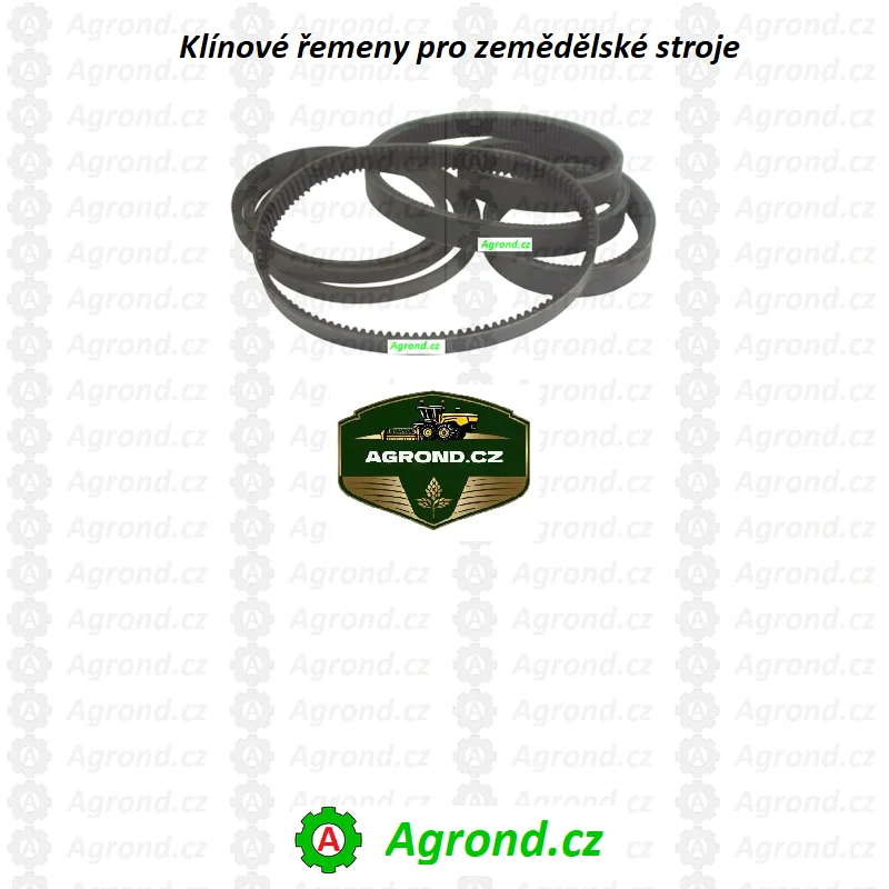 Klínový řemen Z51212 GATES vhodný pro John Deere