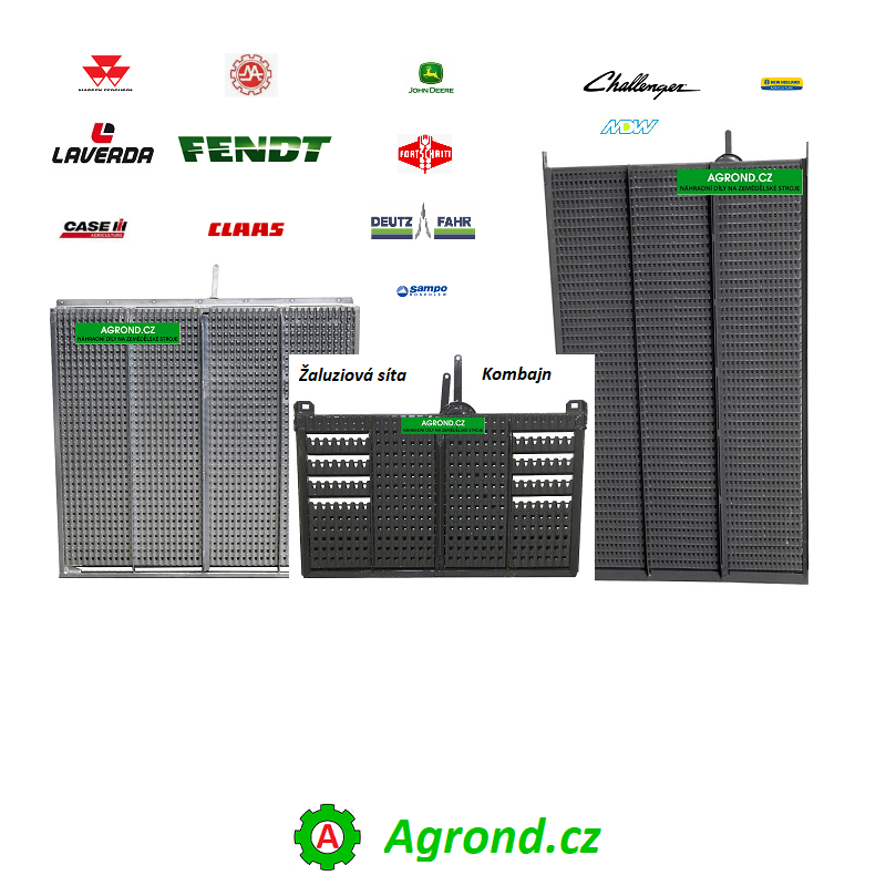 Kaskádový díl Deutz Fahr 16006465 Hloubka lamely 21 mm