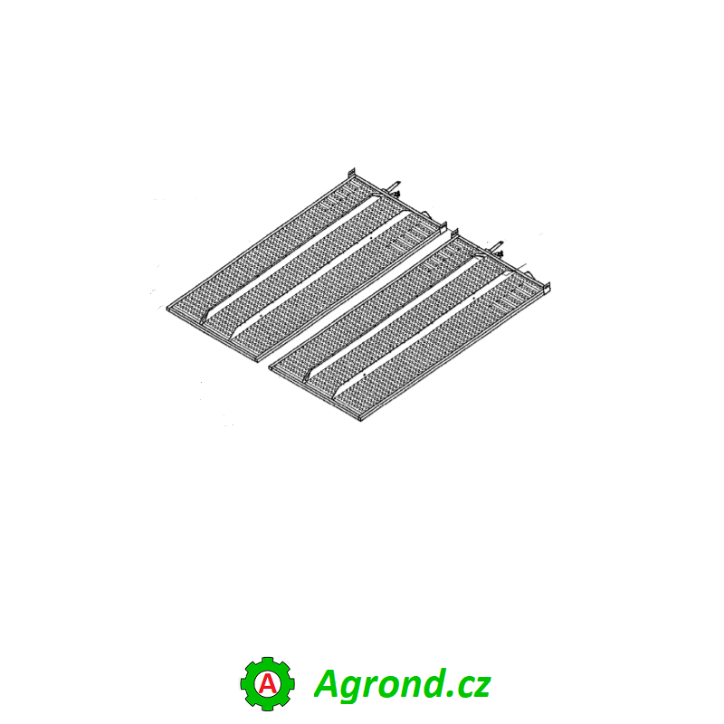 Lamelové síto horní Claas C 647674.2