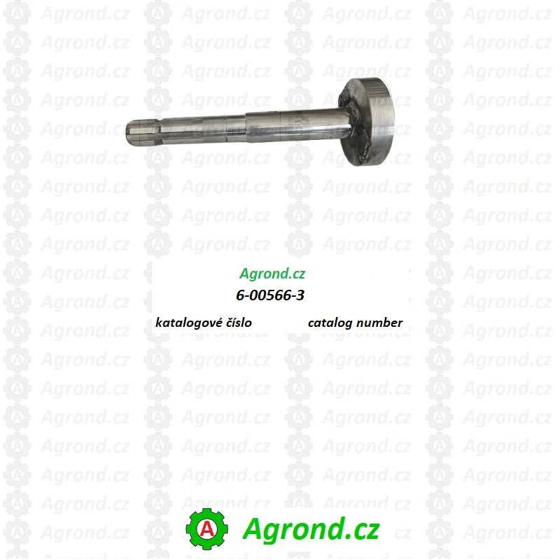 Hřídel přední 6-00566-3 Kamzík