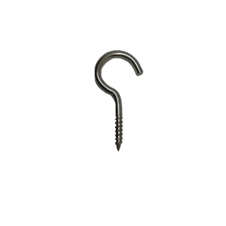 Hák do dřeva a zdiva 30 x 2,6 mm, 4 ks, nerez A2