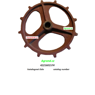 Řetězové kolo 011/57 4221601574 Fortschritt E 514