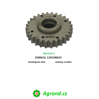 Ozubené kolo spojky gumové 4201/01 0186614 Fortschritt ZT 320, ZT 323, ZT 325