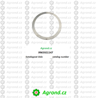 Podložka vymezovací 42x1 083/08 9965921147 Fortschritt MDW 525