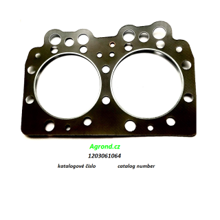 Těsnění hlavy válců 1,5 mm 1203061064 Motor IFA 8VD 14,5/12 5 1 SVW