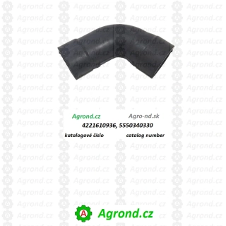 Pryžové koleno 50x45 010/49 4221610936 Fortschritt E 512