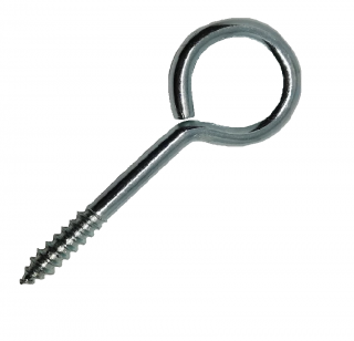 Oko s vrutem ∅ 5,2 x 30 x 10 mm, 6 ks, pozinkovaný