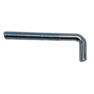 Skoba s metrickým závitem M6 x 60 mm, 3 ks, pozinkovaný