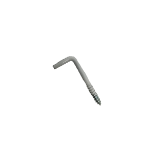 Skoba s vrutem ∅ 3,0 x 40 mm, 6 ks, bíla