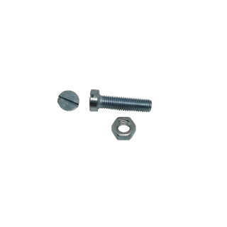 Šroub s válcovou hlavou M5 x 20 mm, 10 ks, pozinkovaný