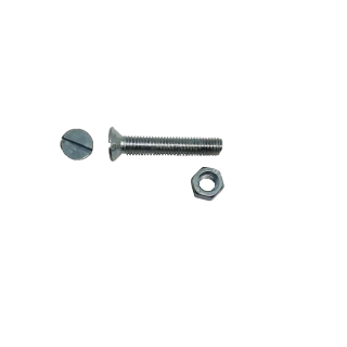 Šroub se zápustnou hlavou M6 x 50 mm, 5 ks, pozinkovaný