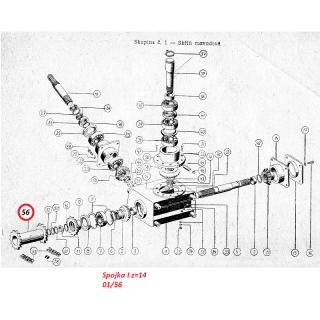 Spojka I z=14 01/56 (RMA-8)