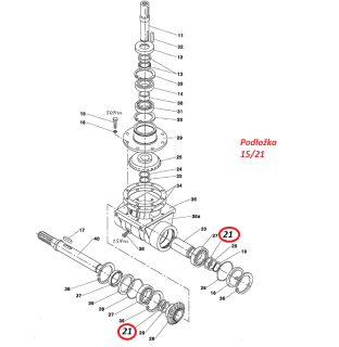 Podložka 15/021 09220901 RA-140