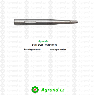 Hřídel bubnu 09/51 138150012 ŽTR-330 Starý typ do roku výroby 2001