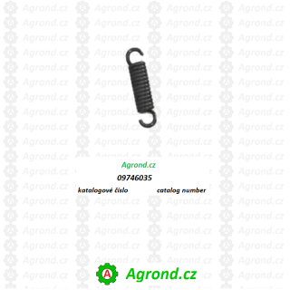 Tažná pružina - pružina čelisti 06/38 RU-5 09746035
