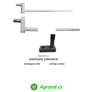 Kliková hřídel 16/24 4330255656 Fortschritt K 453