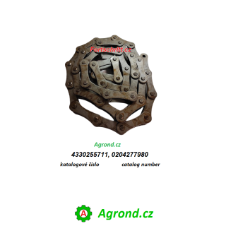 Válečkový řetěz 220B1 x 37 čl. 19/33 4330255711 Fortschritt K 454