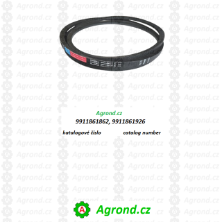 SPC 4400 Lw 21x4430 La Úzký obalovaný řemen Rubena 015/27 9911861862