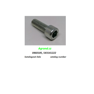 Šroub M12x35 ODV 8.8 03/79 0460185 ŽTR-165