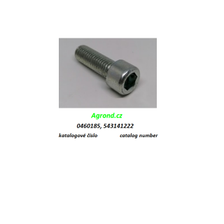 Šroub M12x35 ODV 8.8 04/86 0460185 ŽTR-140