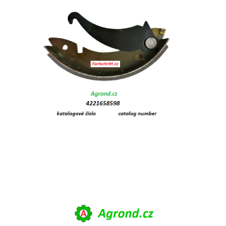 Brzdová čelist úplná - Pravá 029/28 4221658598 Fortschritt E 302