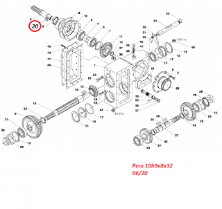 Pero 10h9x8x32 06/20 (RA-140)