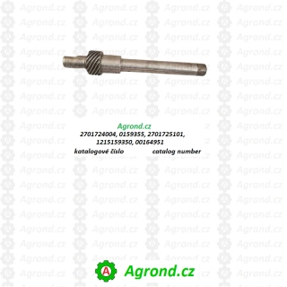 Hnací hřídel vstřikovacího čerpadla 2200/20 0159355Fortschritt ZT 300, ZT 303, ZT 304