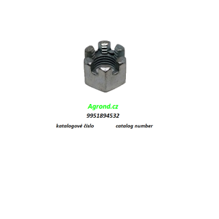 Korunková matice M16 150/21 9951894532 Fortschritt E 514