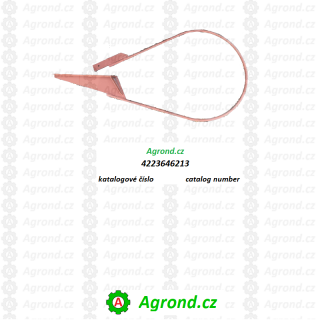 Třmen rozdělovače 066/01 4223646213 Fortschritt E 512