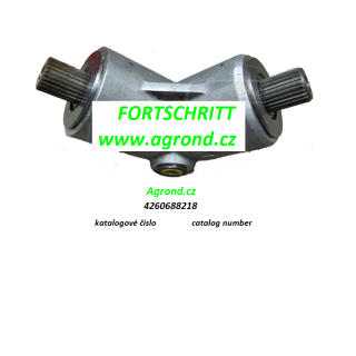 Převodovka vysýpání hliníková 148/01 4260688218 Fortschritt E 524