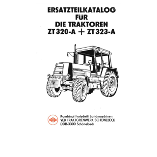Katalog dílů Fortschritt ZT 320-A, ZT 323-A