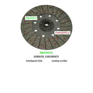 Lamela spojky 4103/26 0185670 Fortschritt ZT 300, ZT 303, ZT 304
