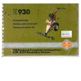 Katalog dílů Fortschritt E930