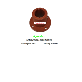Připojovací příruba 102/02 4240029866, 0205094940 Fortschritt E 516