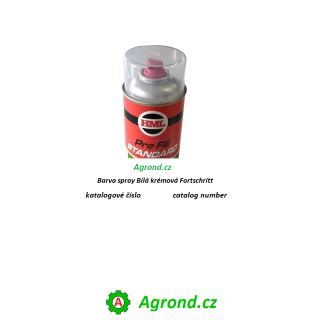 Barva spray Bílá krémová Fortschritt