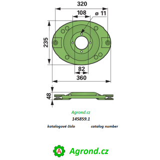 Žací disk 145859.1 Krone